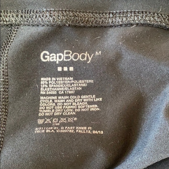 Gap Body Black Cropped Leggings - Picture 4 of 4